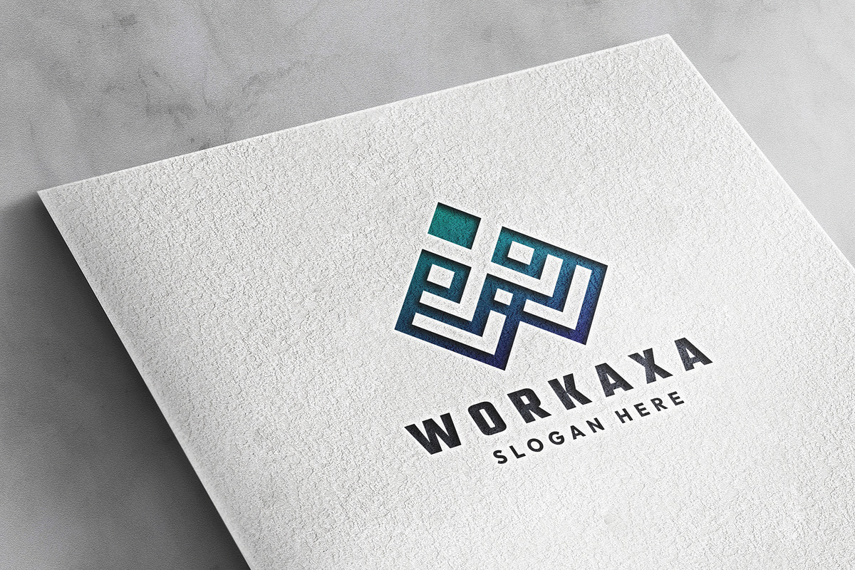 Workaxa Letter W Logo, a Branding & Logo Template by Design_Planet (Photo 1 of 5)