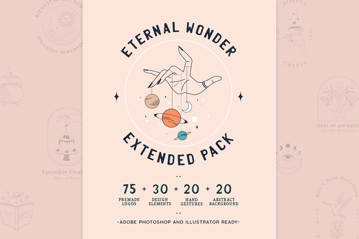 Eternal Wonder Extended Pack, an Illustration by SNIPESCIENTIST (Photo 29 of 29)