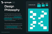 SH nightingale: Biotech AI Website, a Landing Page Template by strangehelix.bio (Thumbnail 5 of 12)