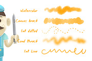 OVJECT Basic Brushes : Stylus Only, a Brush Add-On by OVJECT (Thumbnail 2 of 7)
