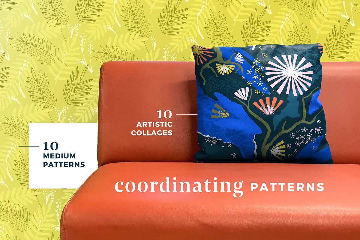 Verdant : Abstract Seamless Patterns, a Pattern Graphic by Anugraha Design (Photo 6 of 9)
