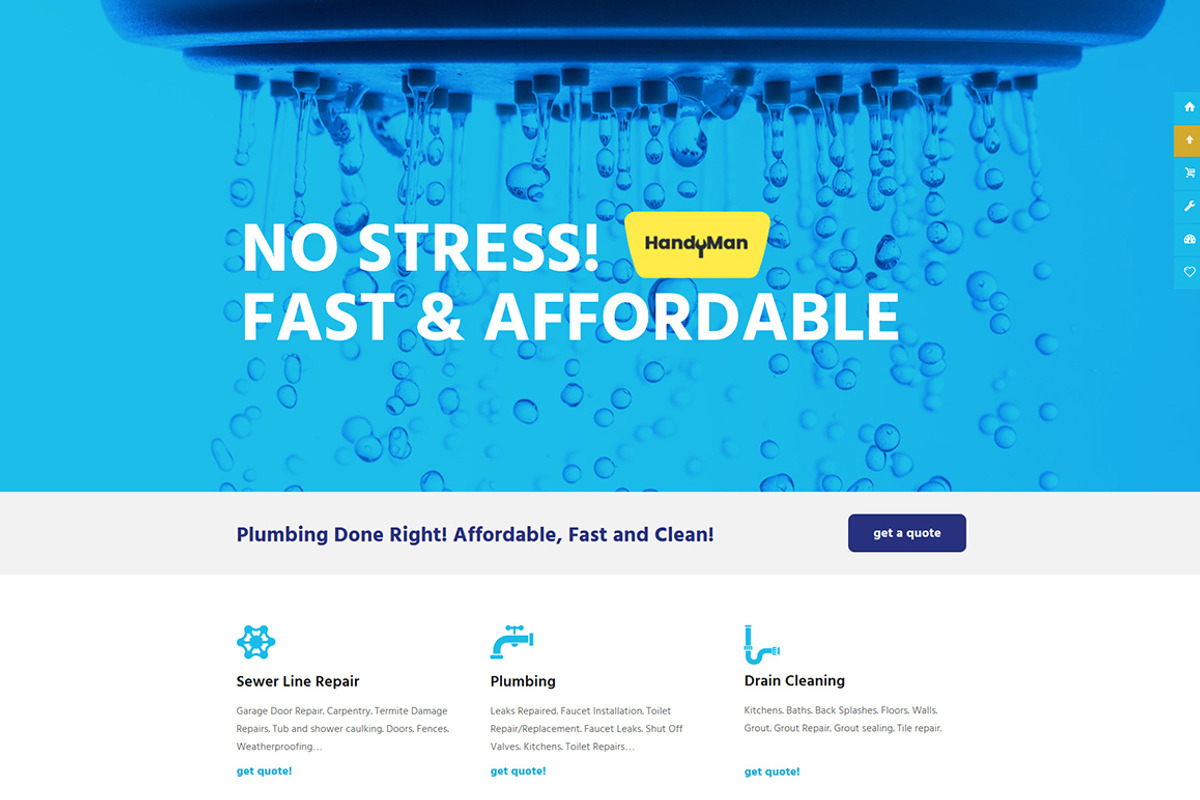 Handyman Repair & Maintenance Theme, a WordPress Template by ThemeREX (Photo 5 of 5)