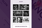 Fitness Landing Page Template, an UI Kit Template by CreativeShaper (Thumbnail 5 of 6)