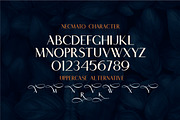 Necmato Art Deco Feel, a Serif Font by typeline studio (Thumbnail 9 of 11)