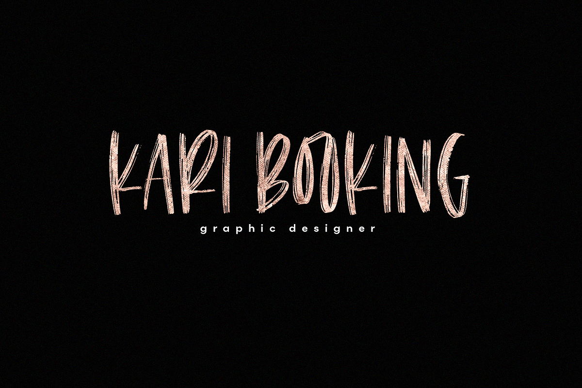 Breakroom - Handwritten Brush Font preview 6