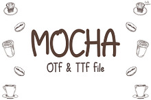 Mocha | Handwriting font