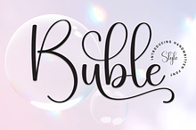 Buble | Script Font