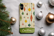Retro Christmas Ornament-Backgrounds, a Seasonal Illustration by Blynn Pippen (Thumbnail 16 of 19)