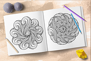 Vortex waves graphic set, a Pattern Graphic by Graphic Magic (Thumbnail 5 of 7)