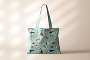 Cute dogs set, patterns, poster, an Animal Illustration by PaperTrident (Thumbnail 11 of 13)