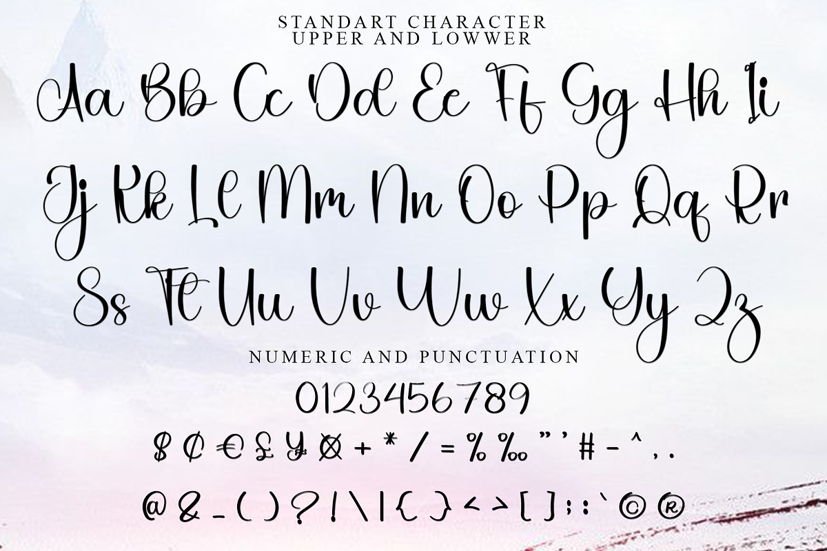 Water Splashes, a Handwritten Font by InermediaSTUDIO (Photo 8 of 8)