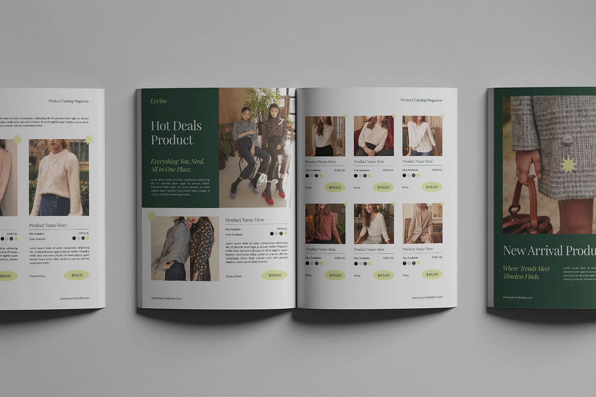 Fashion Product Catalog, a Magazine Template by Haps Space (Photo 6 of 8)