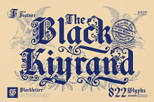 Black Kiyrand Typeface