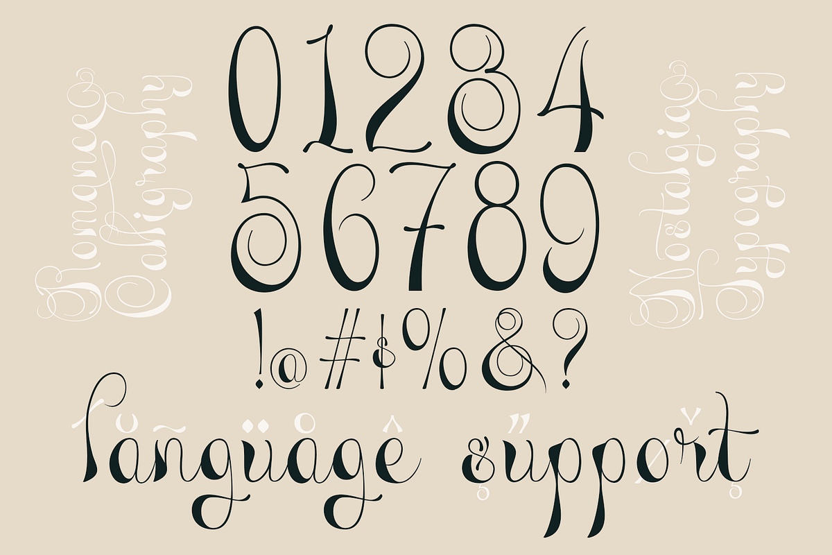 Etiopia Script, a Script Font by TypeClassHeroes (Photo 6 of 10)