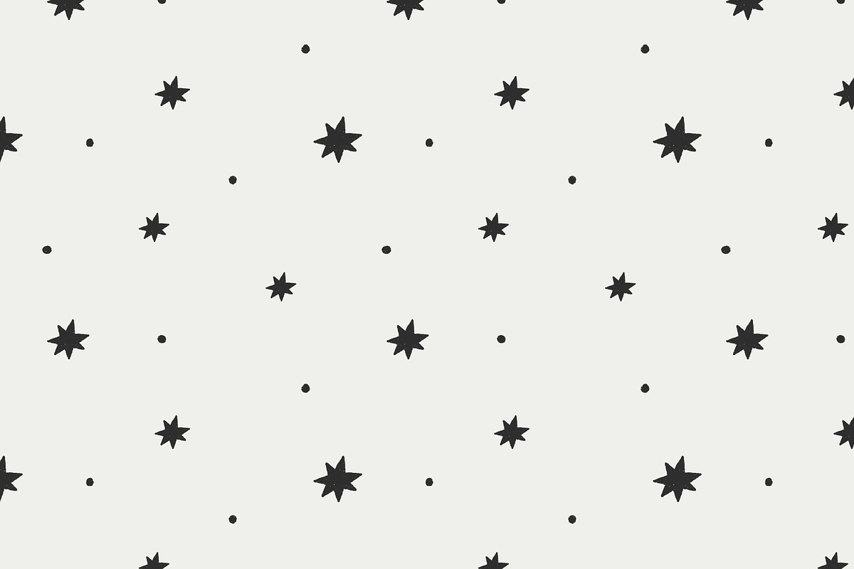Black & white seamless patterns set, a Pattern Graphic by Good Studio (Photo 9 of 36)