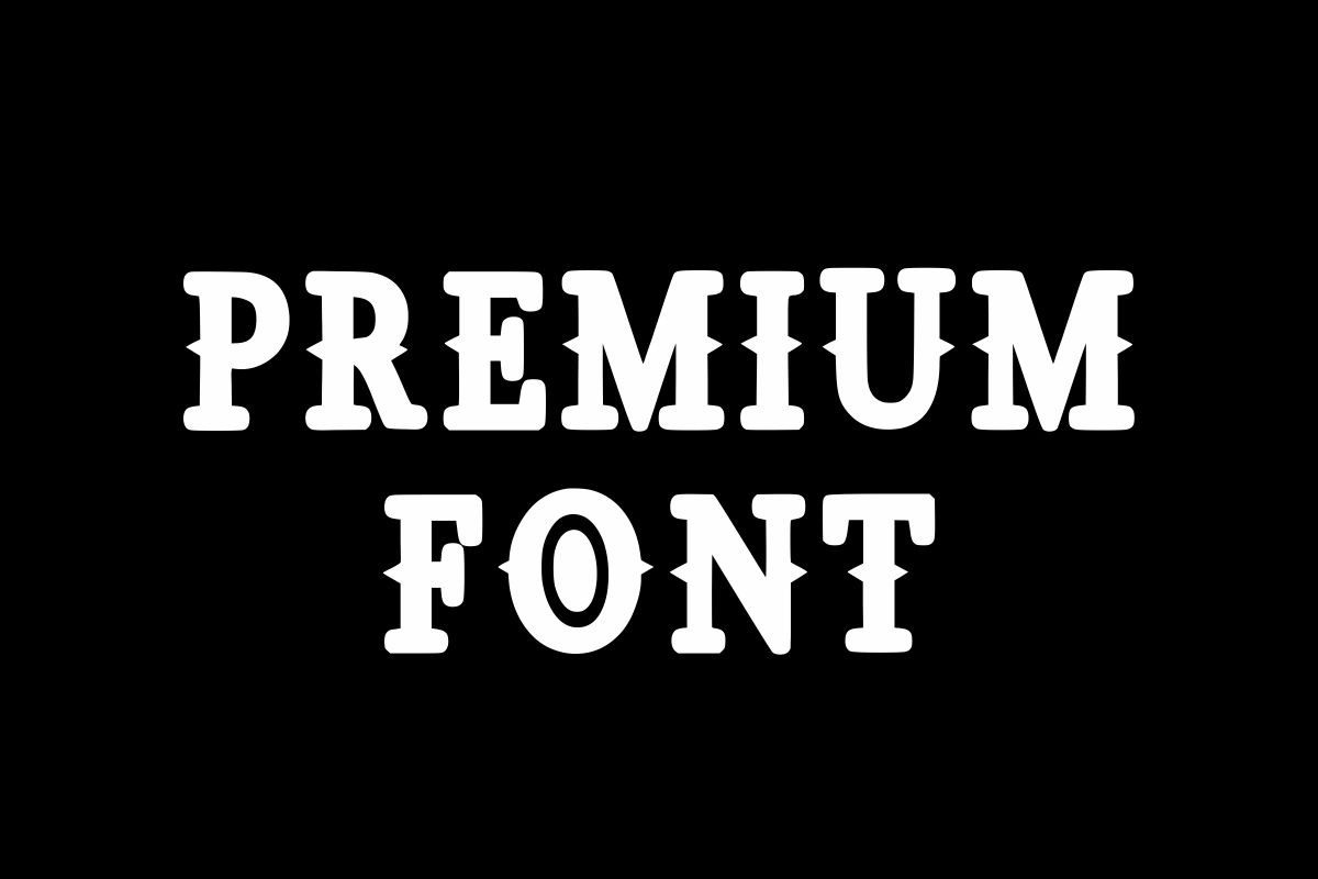 Crazy Rich - Classic Font, a Blackletter Font by Fourteen Letter (Photo 3 of 6)