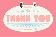 Shouffle Display Font, a Font by Oui Studio (Thumbnail 10 of 10)