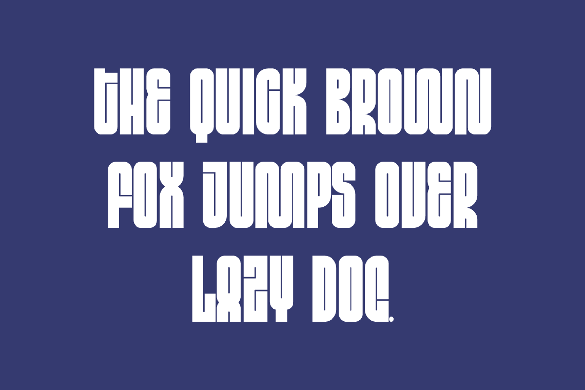 Cornocal - Condensed Tall Font, a Sans Serif Font by Iqsiart Studio (Photo 4 of 7)