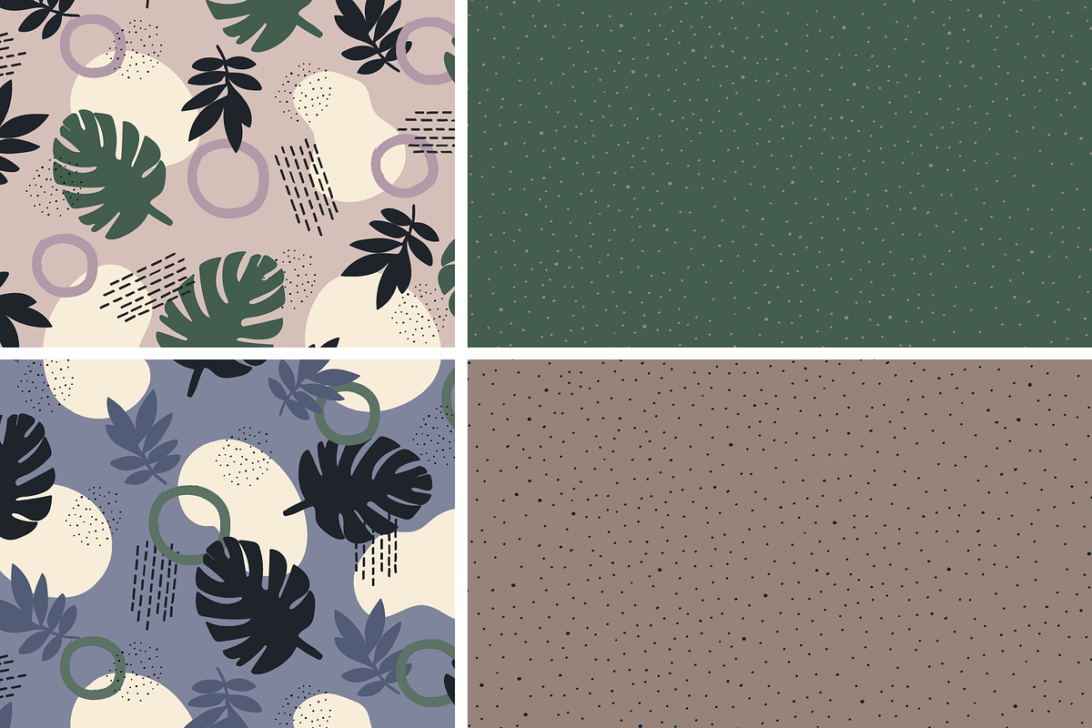 Abstract Garden Seamless Patterns, a Pattern Graphic by KT Designs (Photo 11 of 11)