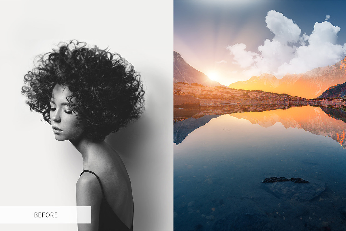 Advanced Double Exposure Ps Action, a Plug-in Add-On by FixThePhoto