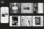 CARBON CANVA INSTAGRAM TEMPLATES, a Social Media Template by IsikChic (Thumbnail 3 of 8)