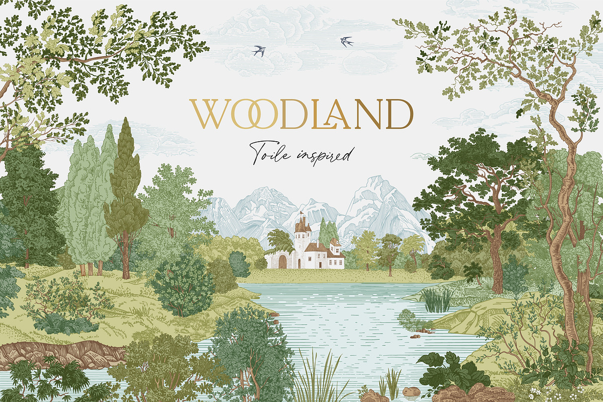 Woodland, a Decorative Illustration by olga.korneeva (Photo 12 of 12)