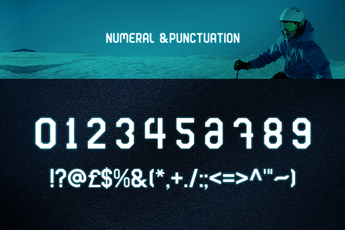 Monstalt - Sport Font, a Sans Serif Font by RockboyStd (Photo 10 of 12)