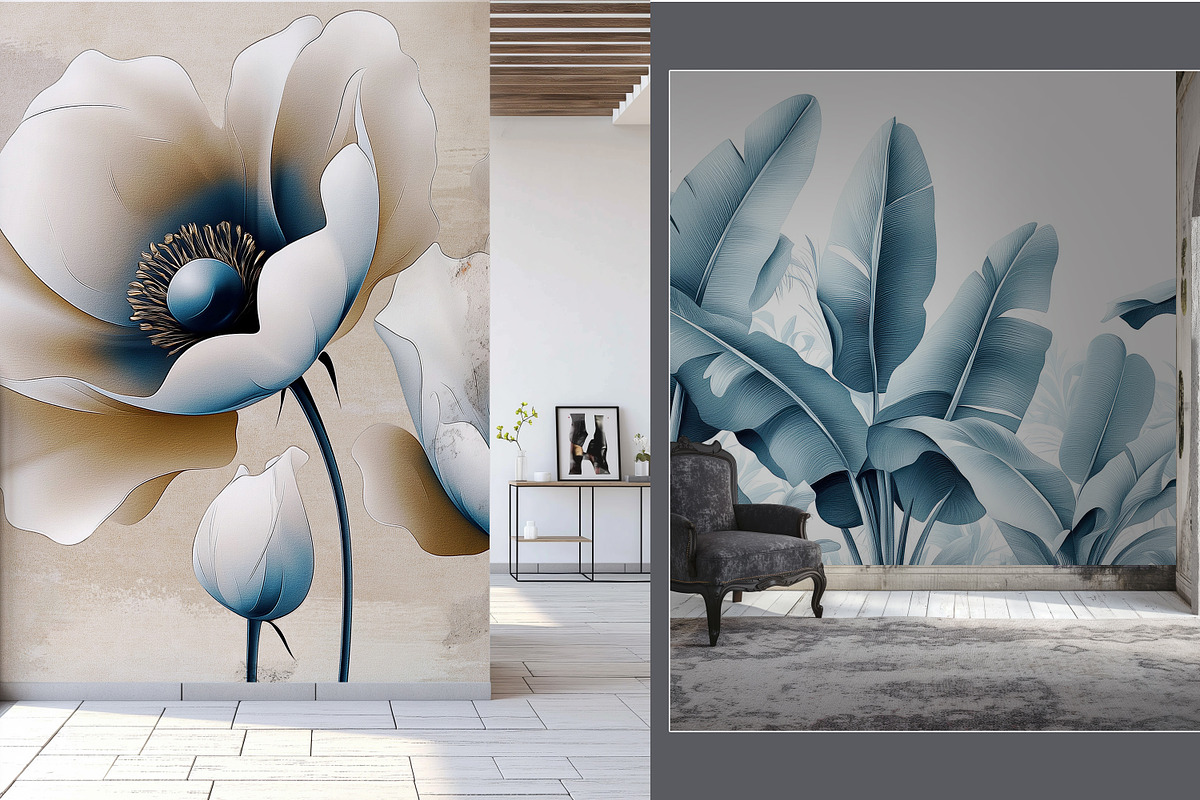 Abstract Combination Art Wallpaper, a Decorative Illustration by fei long (Photo 8 of 10)