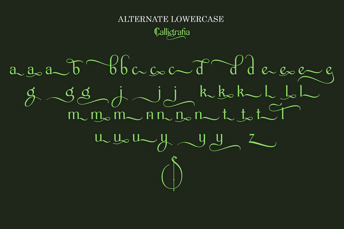 Calligrafia, a Blackletter Font by Teweka (Photo 8 of 10)