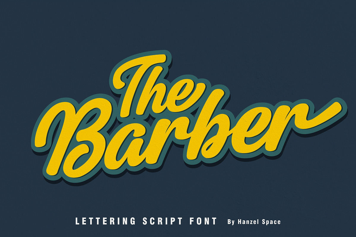 Brilliant | Lettering Script Font, a Script Font by HanzelSpace Studio (Photo 8 of 10)
