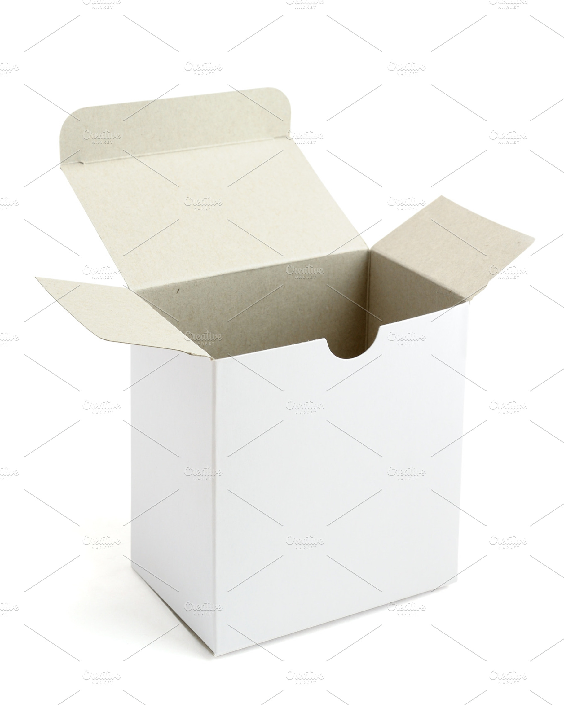 Open cardboard box featuring box, cardboard, and carton