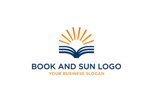 Book And Sun Logo