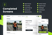 Sportly Fittech Web & Mobile UI Kit, an UI Kit Template by dhuhacreative (Thumbnail 8 of 8)