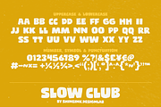 Slow Club - Hand-Drawn Display Font, a Handwritten Font by shineink.designlab (Thumbnail 11 of 12)