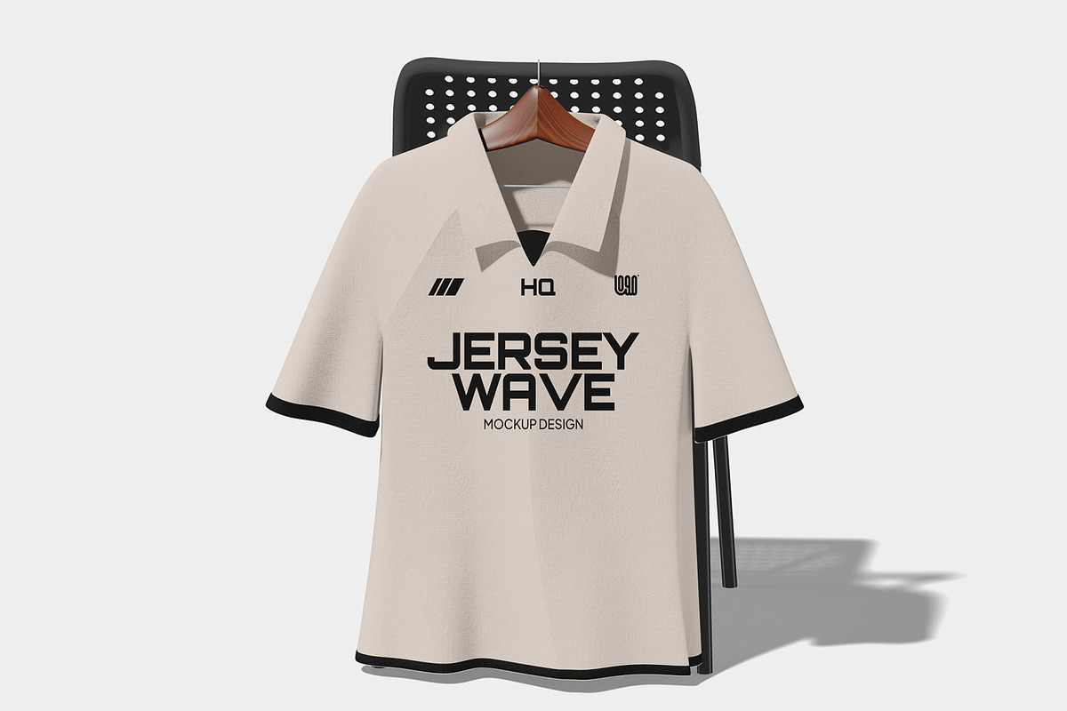 Jersey Wave Mockup, a Shirt Mockup by Unerispace (Photo 5 of 5)