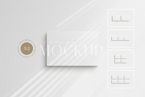 Canvas Mockups 3:2 Horizontal, a Mockup by DESIGN BY nube