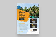 Modern Travel Flyer Design, a Flyer Template by Shahjahangdb1 (Thumbnail 10 of 11)
