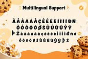 Crunchy Delight - Sweet Display Font, a Slab Serif Font by overlaytemplates (Thumbnail 5 of 5)