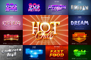 3d editable text effect bundle, a Plug-in Add-On by yokbisayok (Thumbnail 2 of 32)