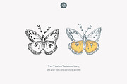 chateau clipart vintage doodles set, a Decorative Illustration by Patishop Art (Thumbnail 4 of 9)