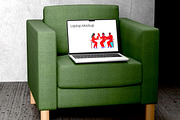 LAPTOP MOCKUP, a Device Mockup by safrizalstudio (Thumbnail 4 of 4)