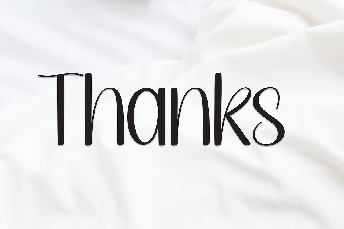 Blanket | Script Font, a Handwritten Font by Scratchones (Photo 8 of 8)