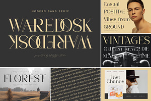 SALE! Modern & Stylish Serif Font