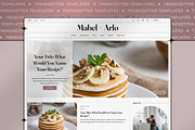 Mabel + Arlo Wix Template, a Wix Template by Girl Boss From Home (Thumbnail 1 of 8)