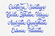 Simphoni Cloffer, a Script Font by IM Studio (Thumbnail 9 of 11)