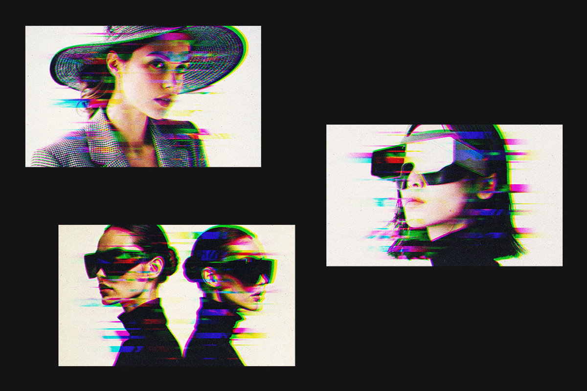 Glitch Retro Photo Effect, a Layer Style Add-On by dokudokunomi (Photo 3 of 5)