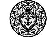 Powerful Alpha Wolf Vector Bundle, an Animal Illustration by Designer_Momina (Thumbnail 16 of 21)