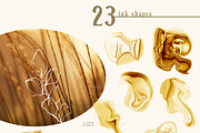 GOLD RUSH abstract collection, a Texture Graphic by Tiana Geo (Thumbnail 7 of 19)