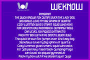 Ultra Human font, a Sans Serif Font by weknow (Thumbnail 6 of 8)