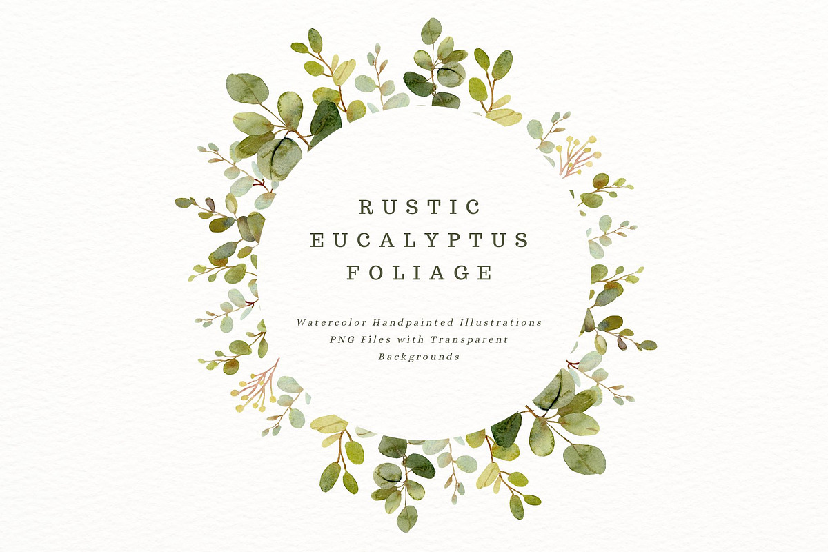 Rustic Eucalyptus Foliage, a Decorative Illustration by AnnelyBlooms (Photo 4 of 5)